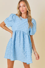 Load image into Gallery viewer, Textured Babydoll Dress

