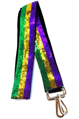 Mardi Gras Purse Strap