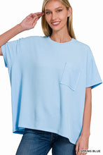 Load image into Gallery viewer, Textured Front Pocket Tee
