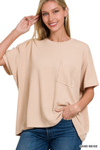 Load image into Gallery viewer, Textured Front Pocket Tee
