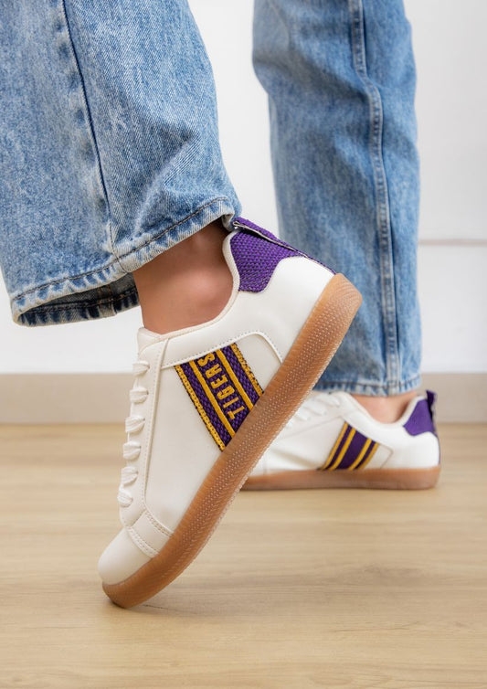 Tigers Embroidered Sneaker