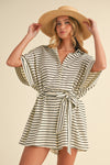 Striped Relax Fit Romper