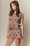 Football Scalloped Edge Set
