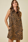 Tiger Print Dress