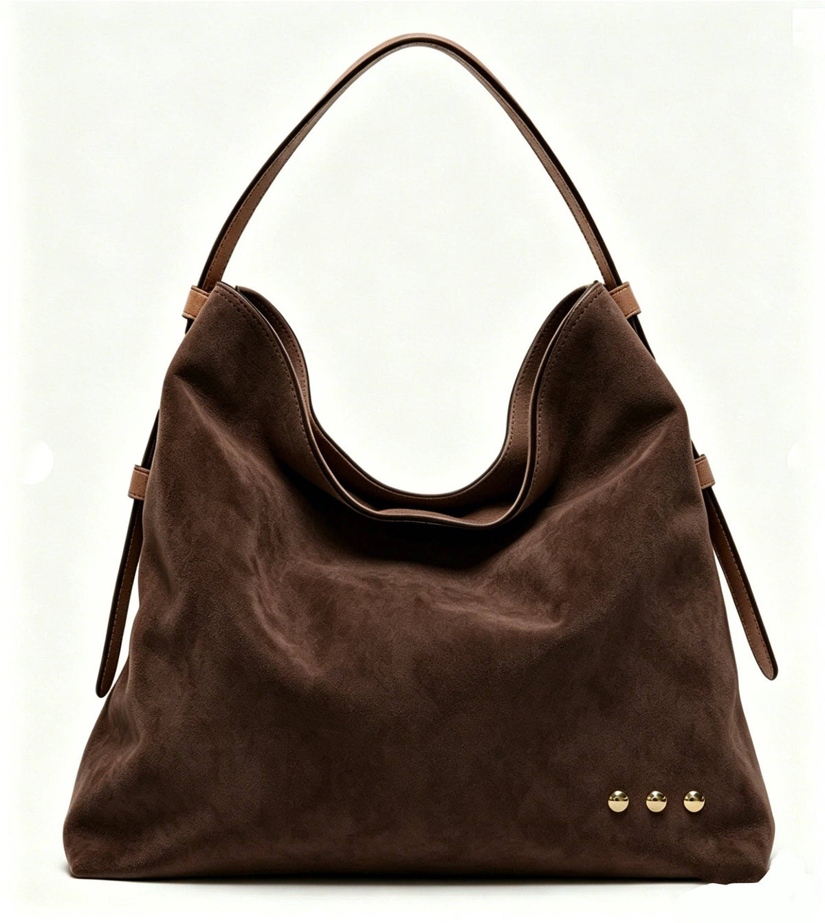 Evie Suede Hobo Shoulder Bag