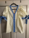 Tie Sleeve Blouse