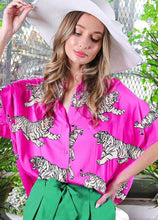 Load image into Gallery viewer, Satin Tiger Top
