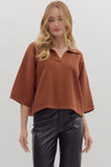 Basic Collared Top