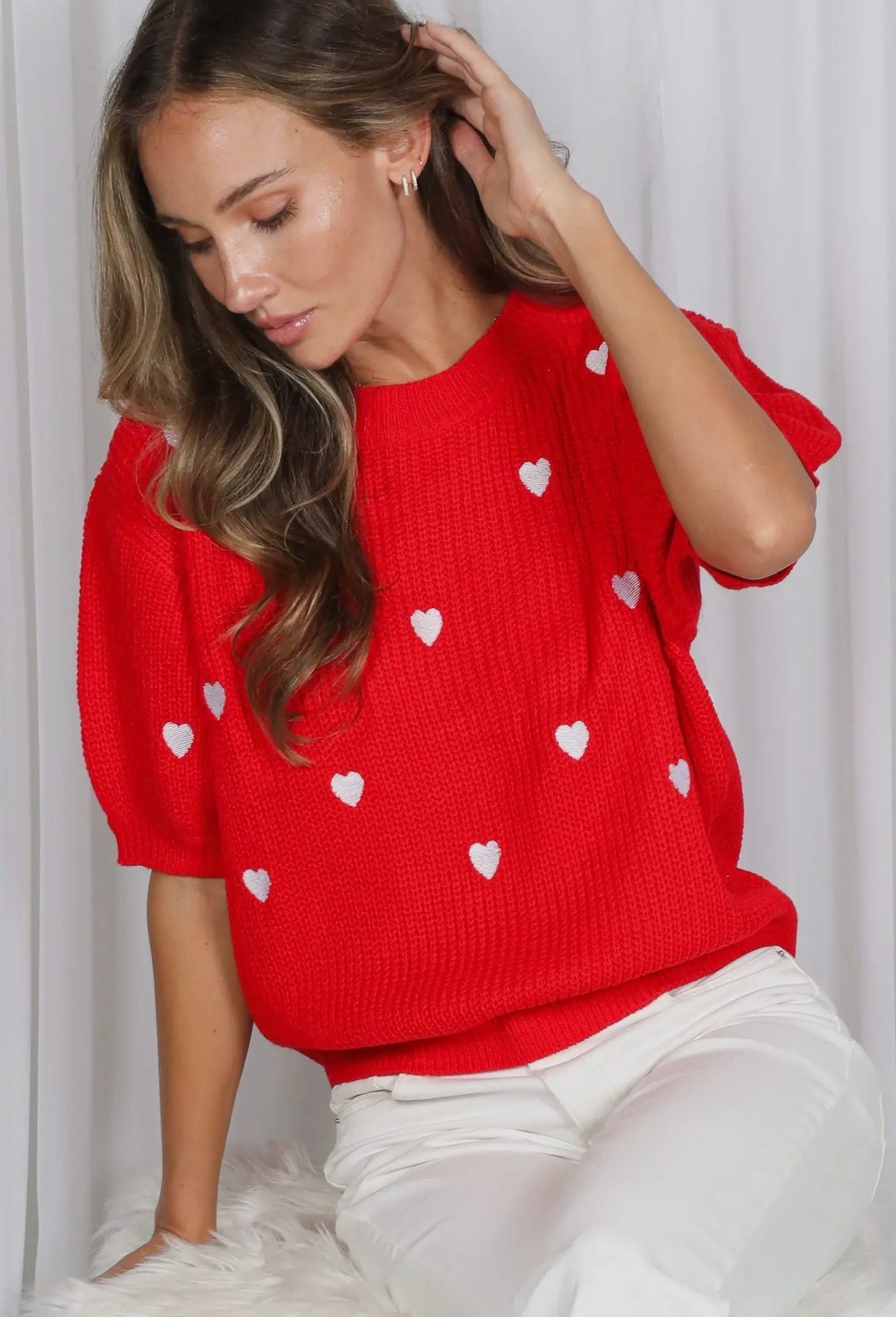 Valentine Heart Knit
