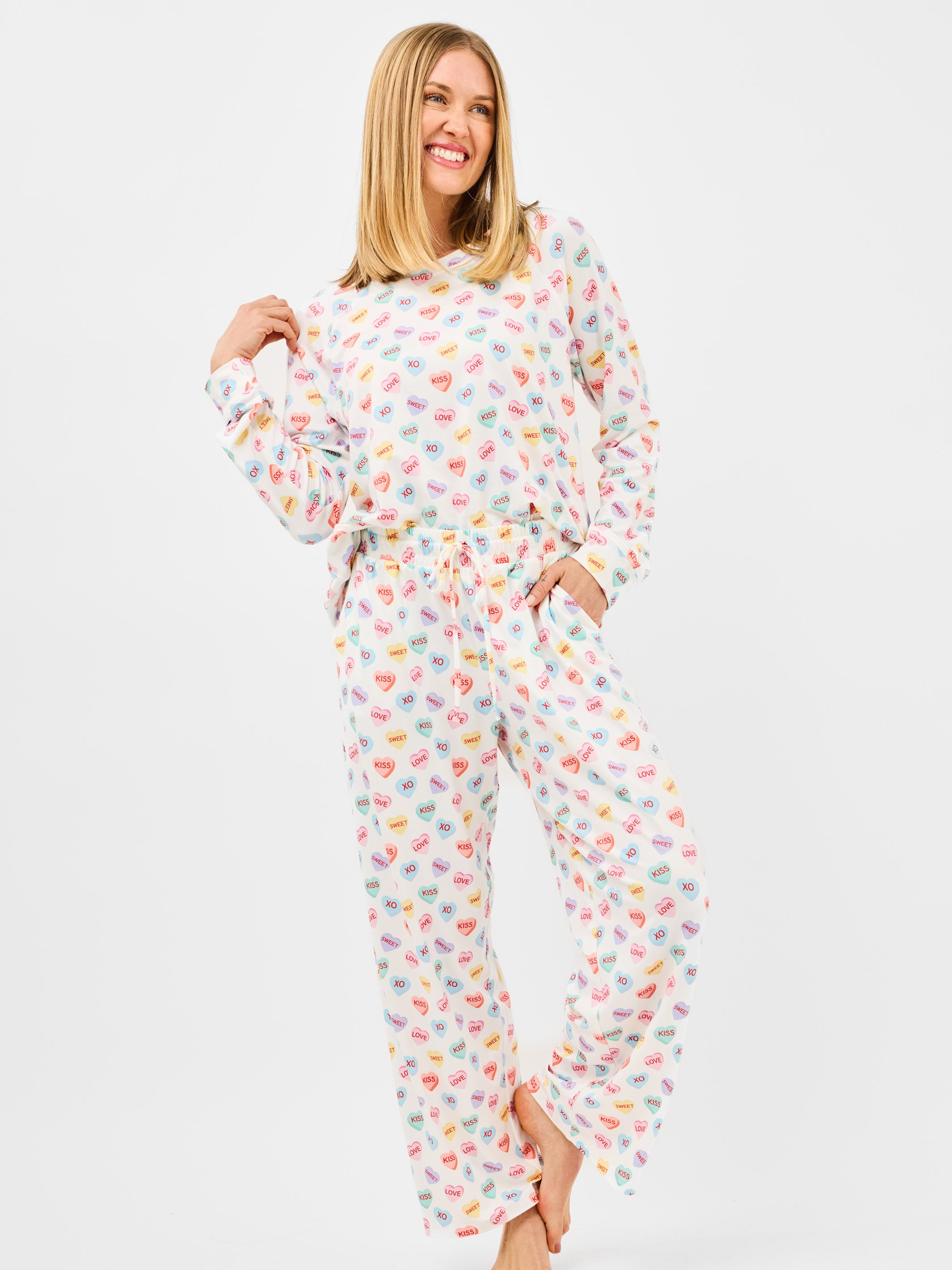 Candy Hearts Pajamas