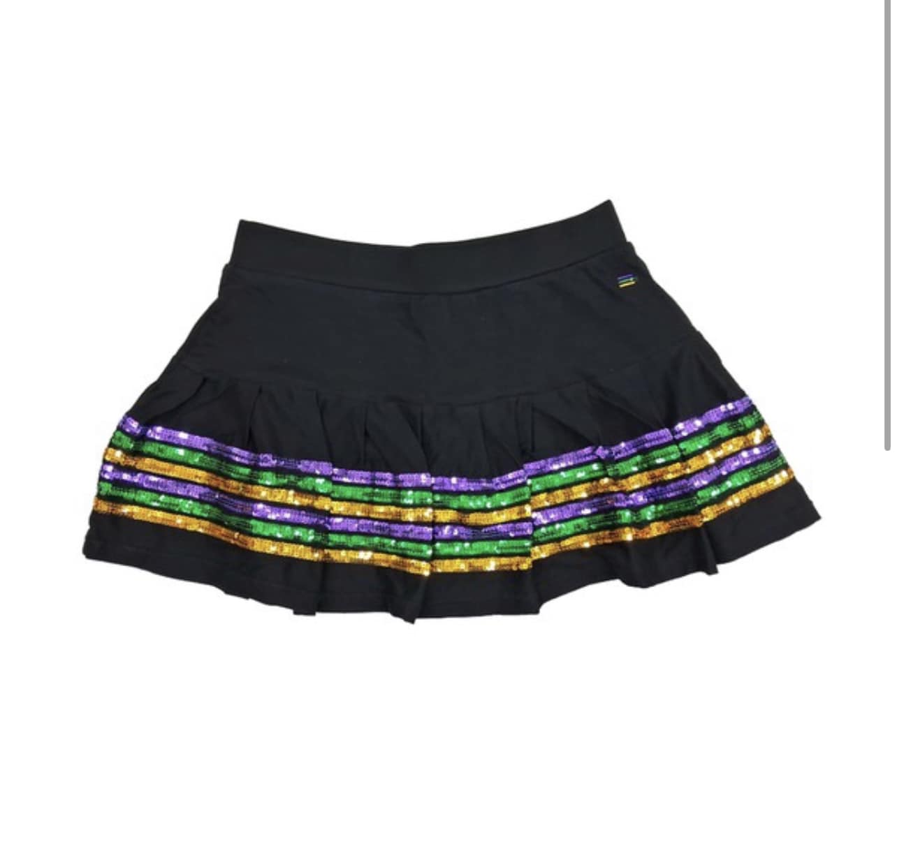 Mardi Gras Skort