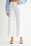 Scissor Cut Wide Leg Denim