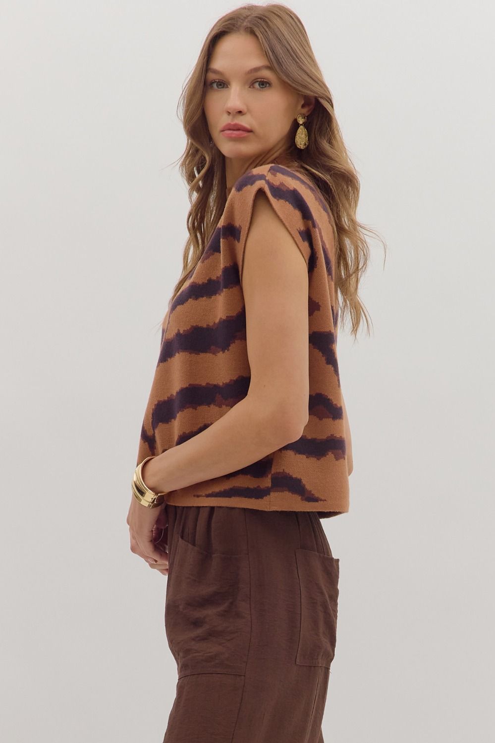 Animal Print Knit