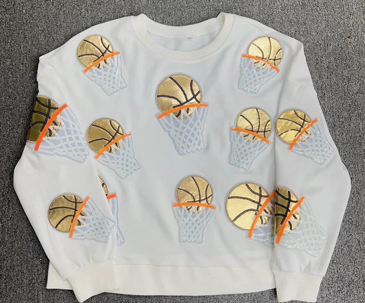 Basketball Hoop Pullover