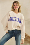 Louisiana Knit Sweatshirt
