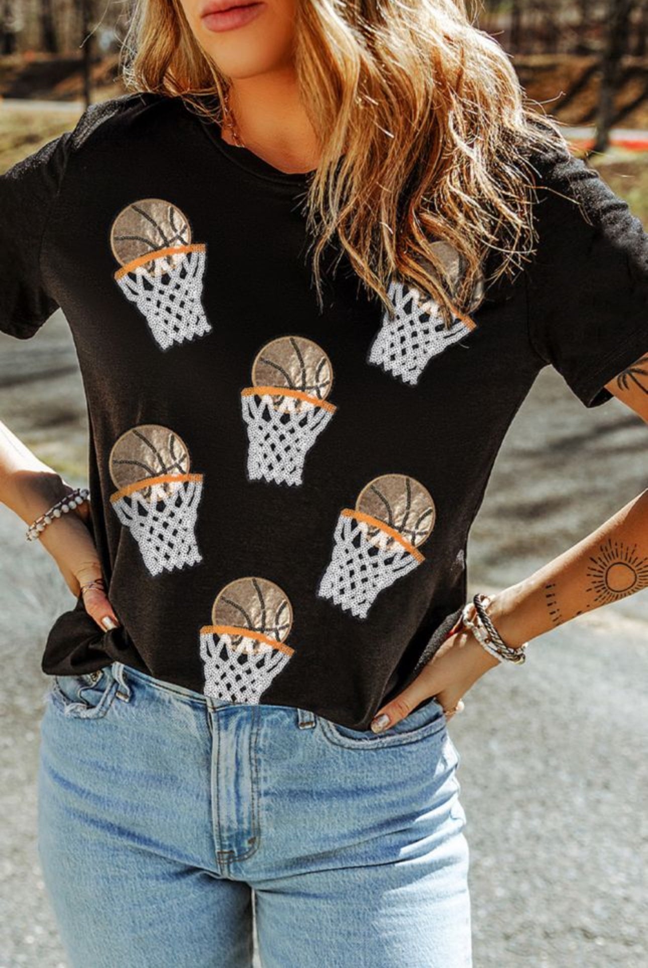 Basketball Hoop Pullover