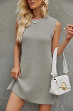 Load image into Gallery viewer, Knit Sleeveless Sweater Dress (Pre-Order)
