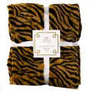 Tiger Print Throw Blanket