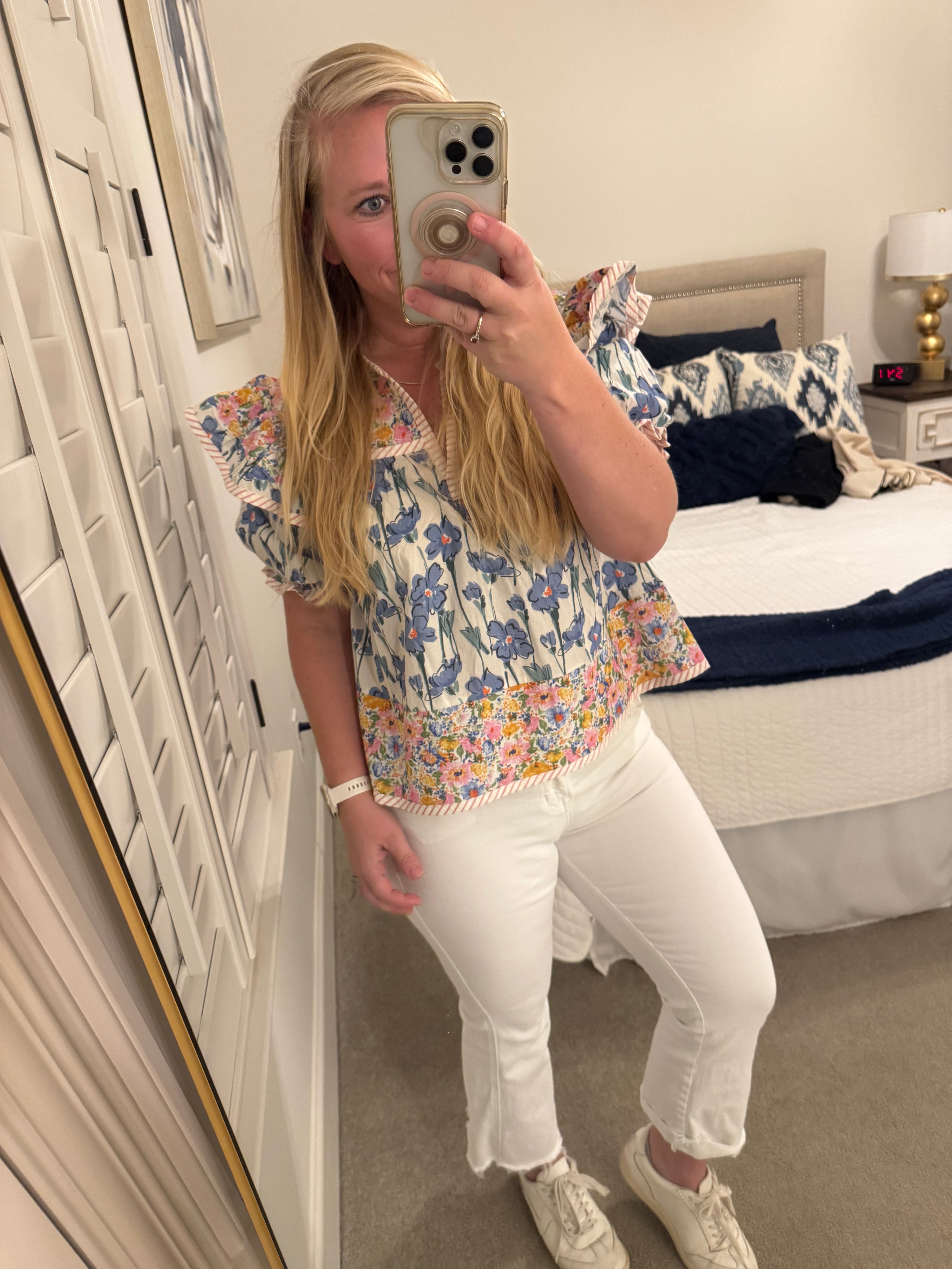 Multi Print Blouse