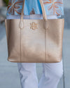 Heath Tote Bag Woven Gold