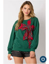 Holiday Bow Pullover