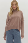 Exposed Seam Pullover