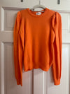 Puff Sleeve Round Neck Sweater