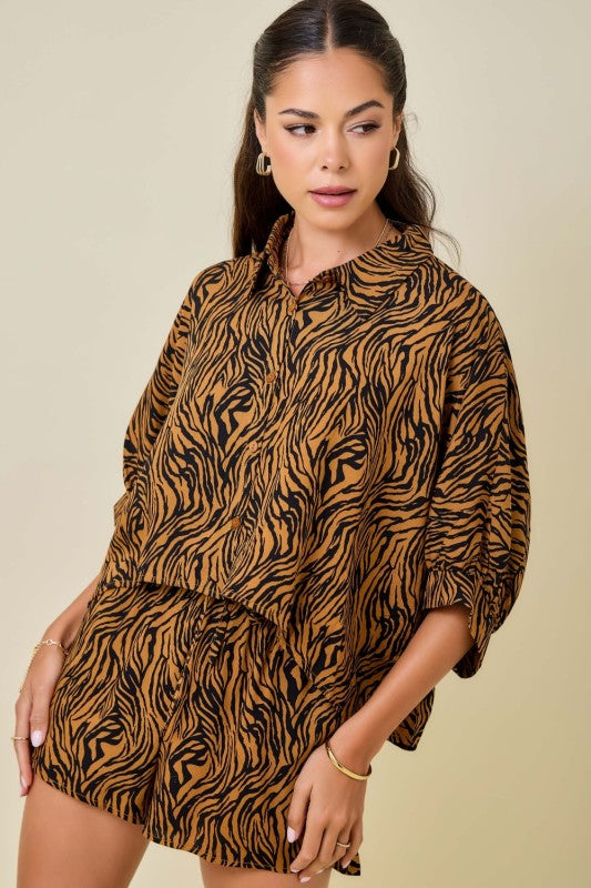Tiger Print Set