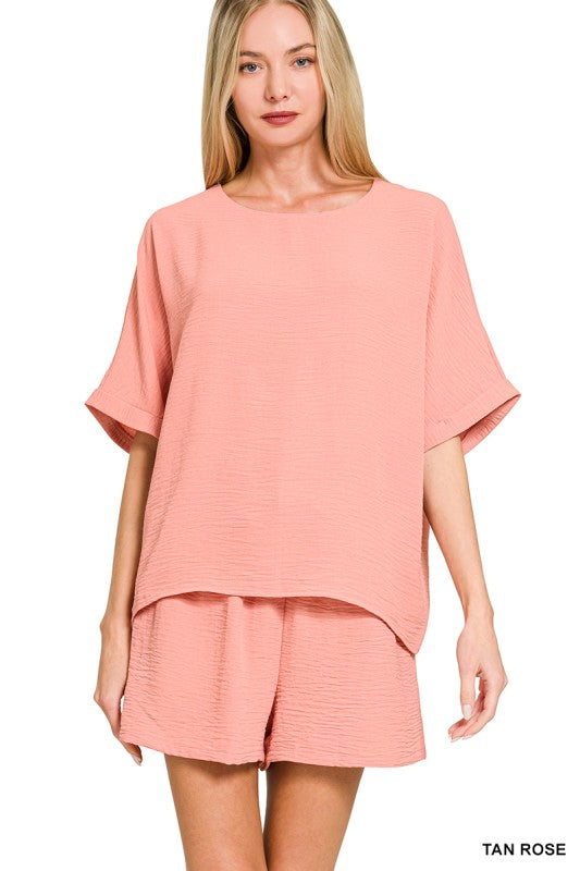 Airflow Top and Shorts Set