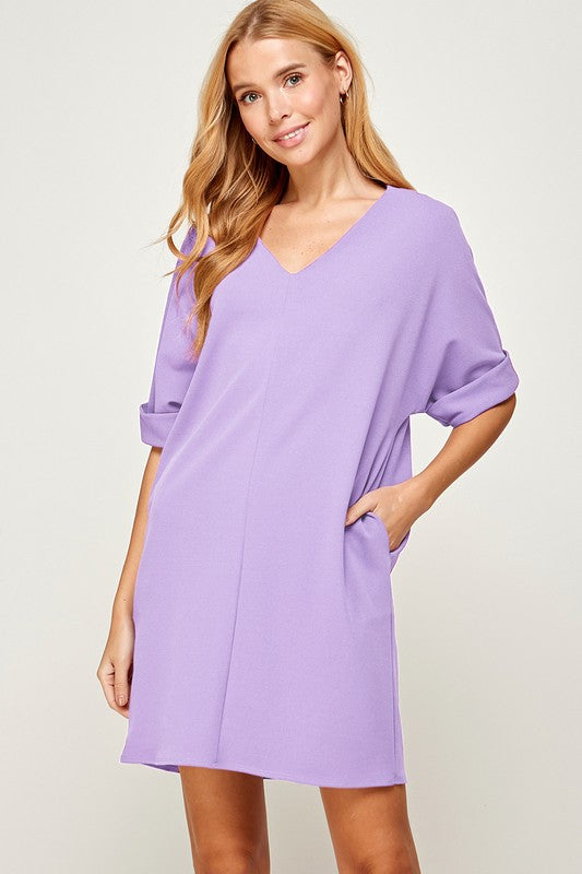 Pocket Shirt Dress