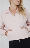 Woven Half Zip