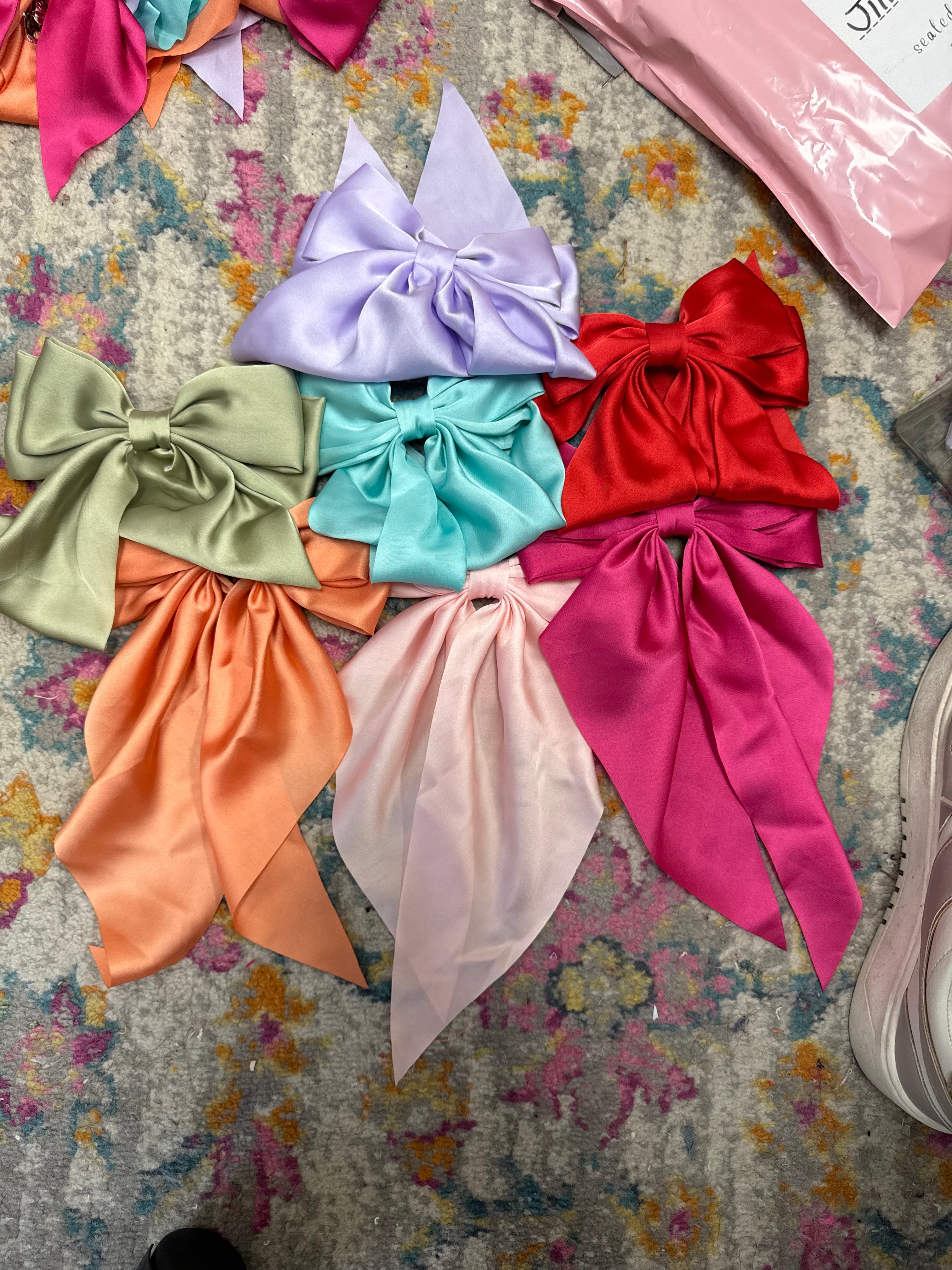 Satin Hair Bow