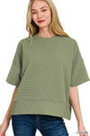 Basic Ribbed Tee