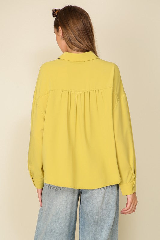 Pocket Button Down Shirt