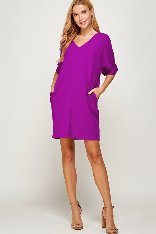 Pocket Shirt Dress