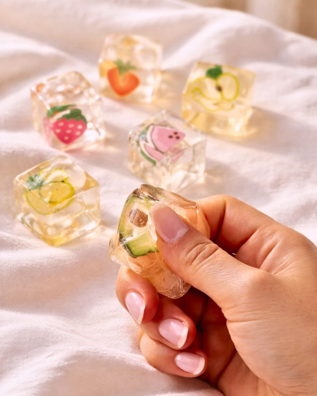 Squishy Ice Cubes
