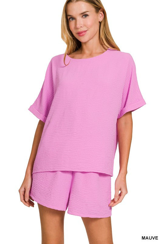 Airflow Top and Shorts Set