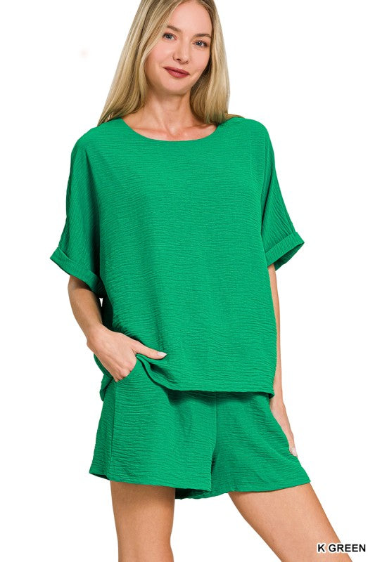 Airflow Top and Shorts Set