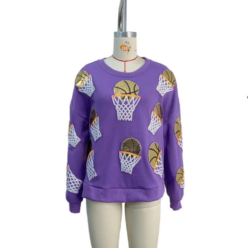 Basketball Hoop Pullover