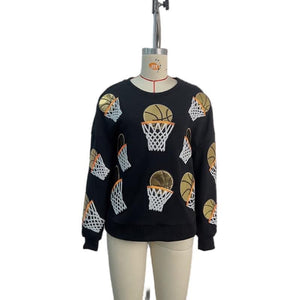 Basketball Hoop Pullover