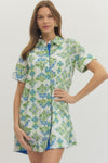 Floral Bright Mini Dress