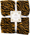 Tiger Print Throw Blanket