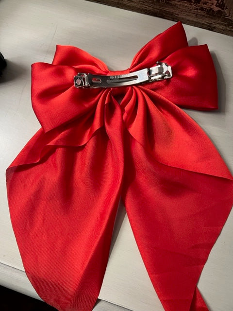 Satin Hair Bow