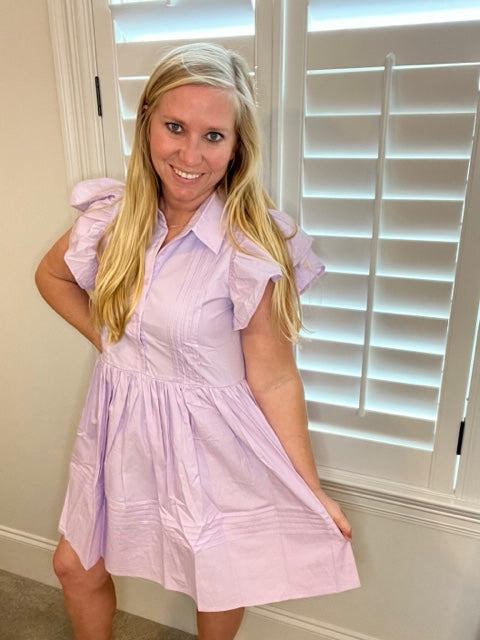 Collared Shirt Dress