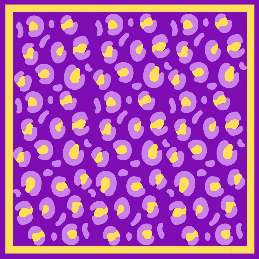 LSU Bandana Gameday Scarf