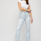 High Rise Flare Denim