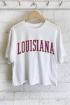 Louisiana Puff Crop Tee