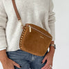 Studded Suede Bum Bag