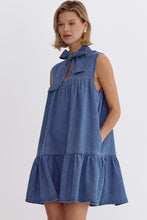 Load image into Gallery viewer, Denim Sleeveless Dress
