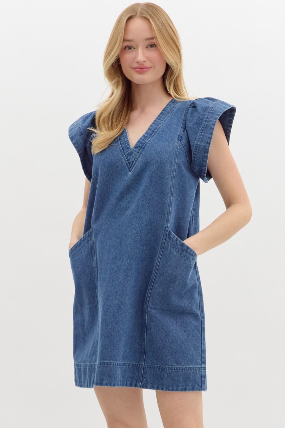 Denim Mini Dress